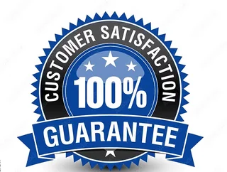 100% Customer Satisfaction Guarantee