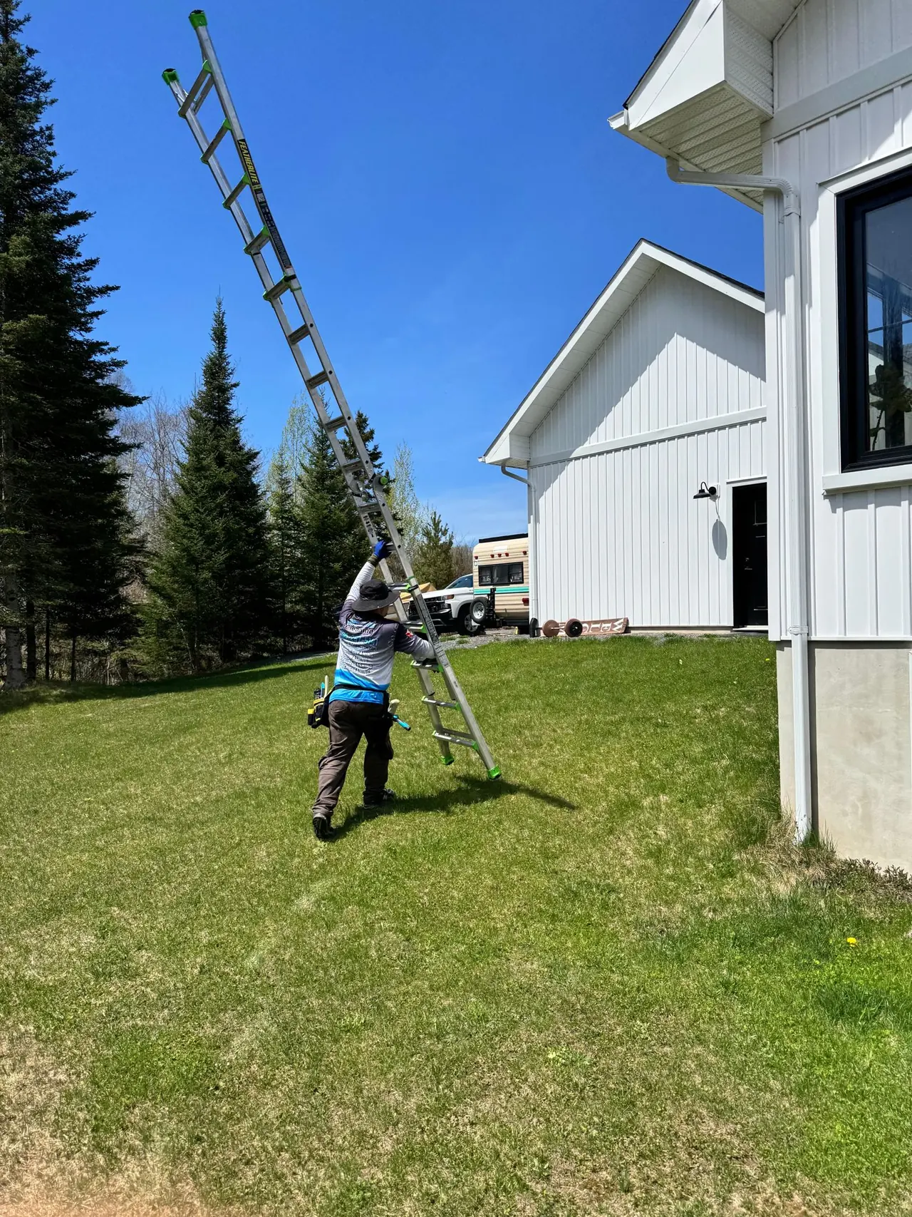 Sault Ste. Marie home exterior after Imperial Cleaning soft wash service